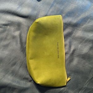 Portland leather goods  Olive Green Pouch